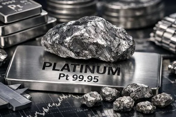 Platin bi zêdetir ji %3 bilind bû û gihîşt 2.370 dolar