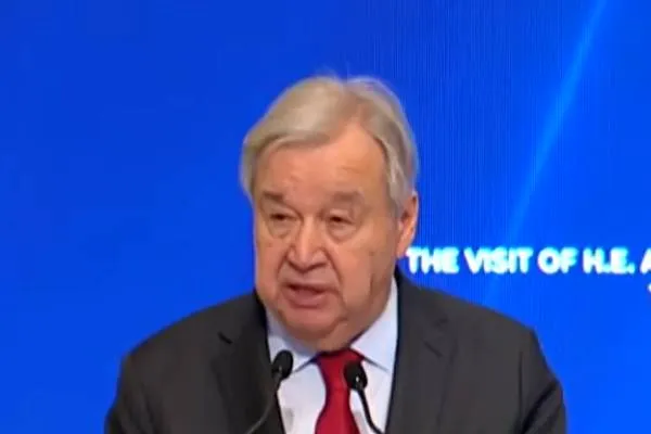 Guterres: The vision of “Peace at home, peace in the world” strongly reflects the spirit of the UN
