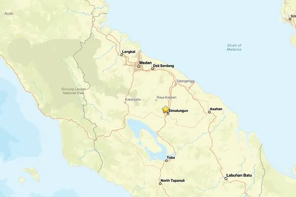 Earthquake in Indonesia