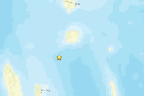 Earthquake strikes Vanuatu