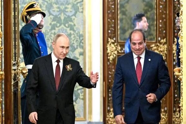 Putin se reunió con el presidente egipcio El-Sisi