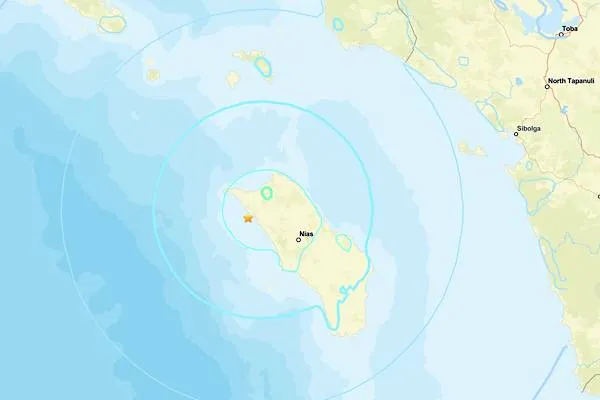 Earthquake in Indonesia