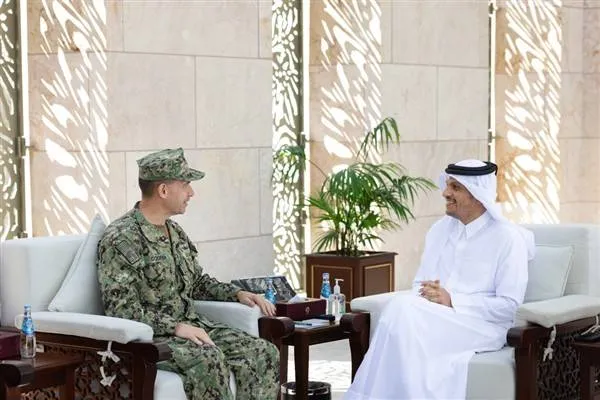 Al Sani s-a întâlnit cu comandantul Comandamentului Central al SUA, Cooper