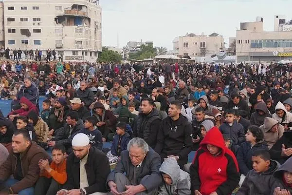Eid prayer held in Gaza for the first time in two years