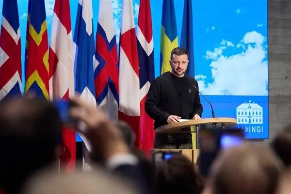 Zelenski a avut o întâlnire cu diplomații