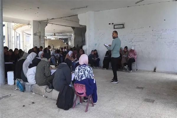 ادامه آموزش در غزه در سایه جنگ