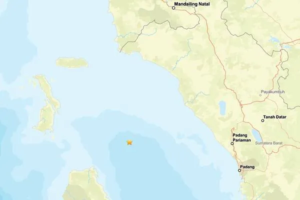 Earthquake in Indonesia