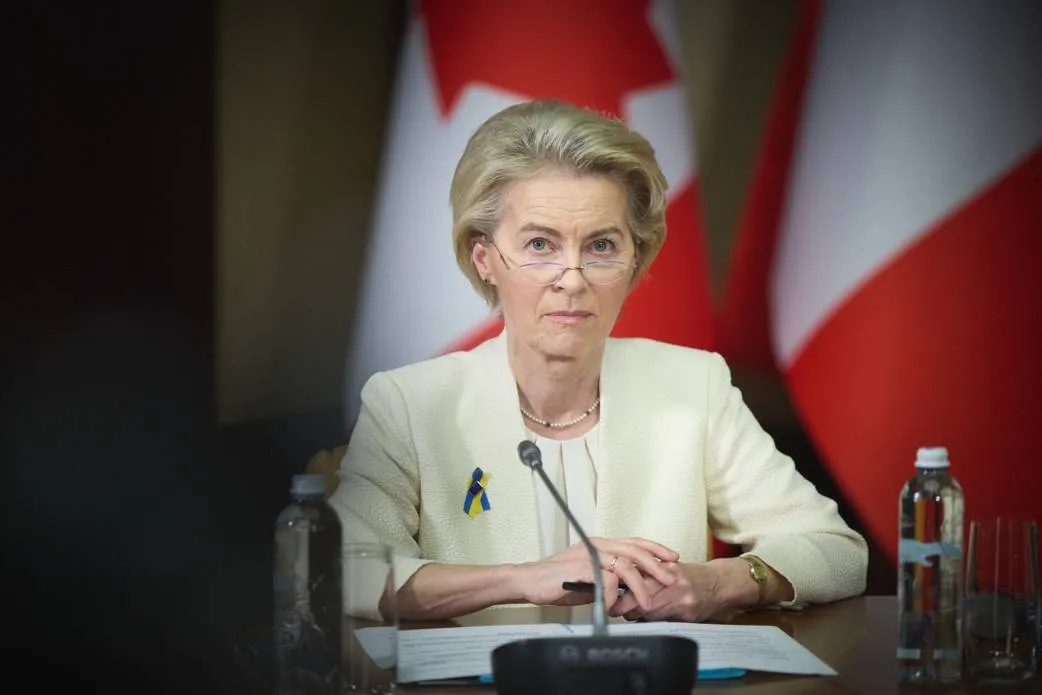 Leyen congratulated Mark Carney, elected Prime Minister of Canada