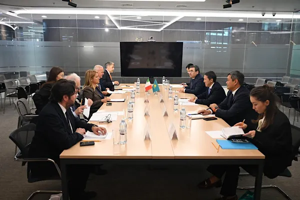Kazakhstan and Italy discuss development of strategic partnership