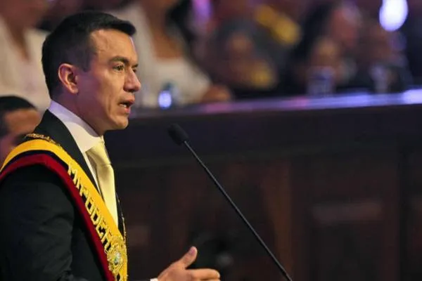 Il presidente dell’Ecuador Daniel Noboa in Cina