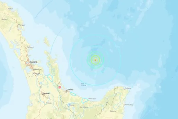 Earthquake in New Zealand