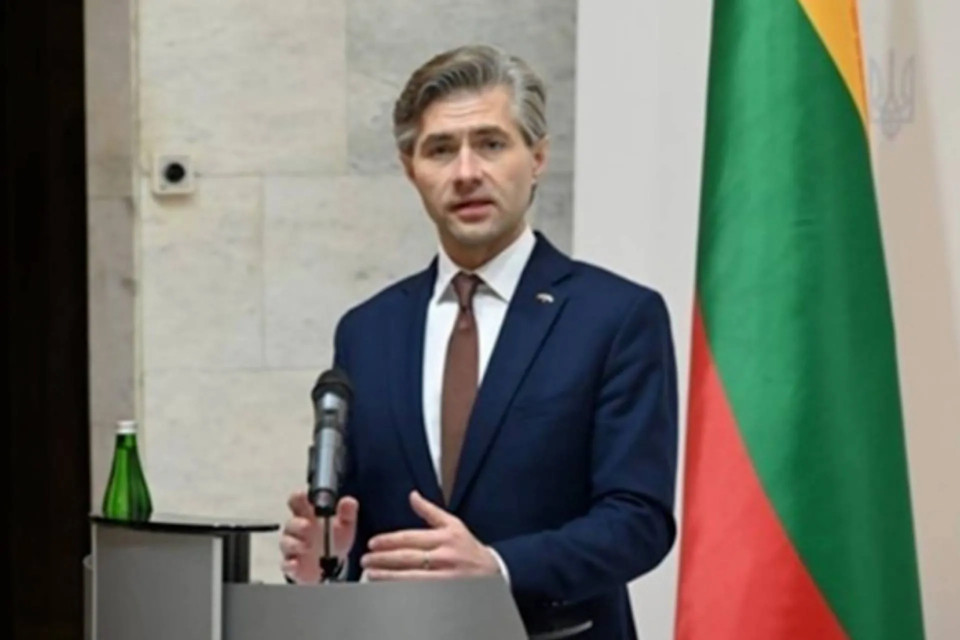 Budrys empfängt die Generalsekretärin des Nordischen Ministerrats Elleman