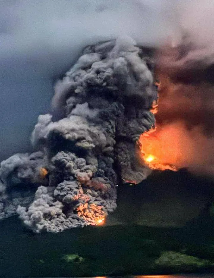 Volcanic ash cloud forces Indonesian airport to close