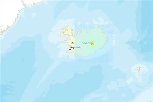 Lê Îzlanda depremeke hebû