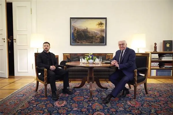 Zelensky met with German President Steinmeier