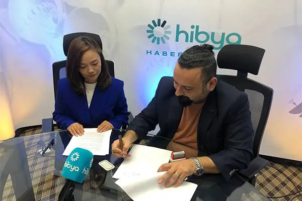 Cooperation Agreement Signed Between Hibya and CCTV