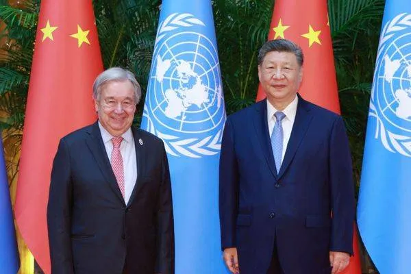 Xi se reunió con Guterres