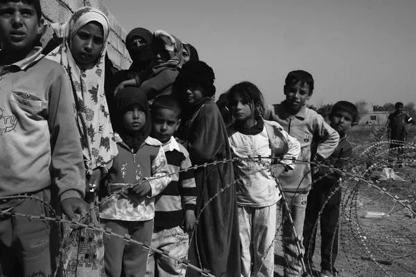 Palestine: Children in the West Bank protest for access to schools