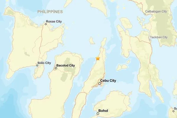 Earthquake in the Philippines