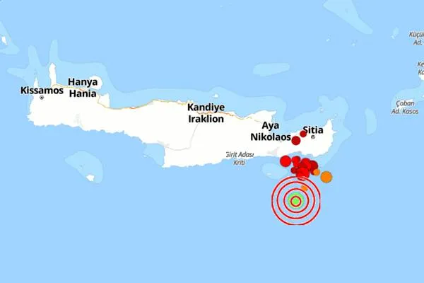 4.7 magnitude earthquake in Greece