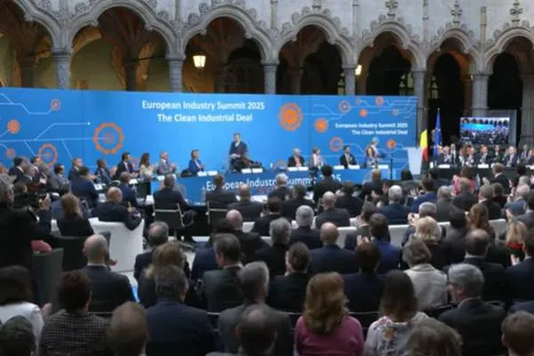 I leader europei si incontrano con i responsabili industriali ad Anversa