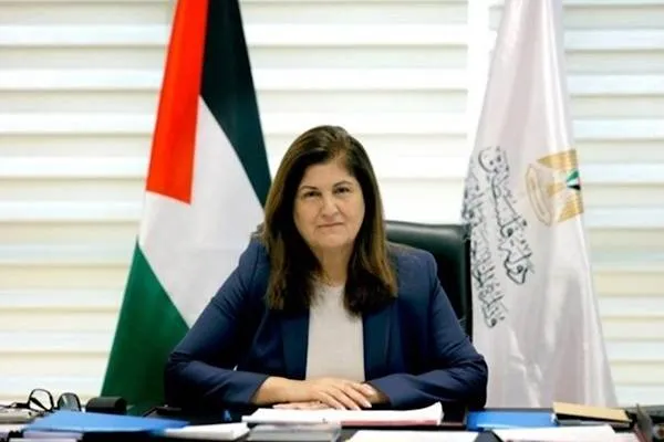 وزیر خارجه فلسطین شاهین، سفیر مصر در فلسطین سلیمان را پذیرفت