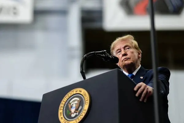 US President Trump arrives at UN General Assembly