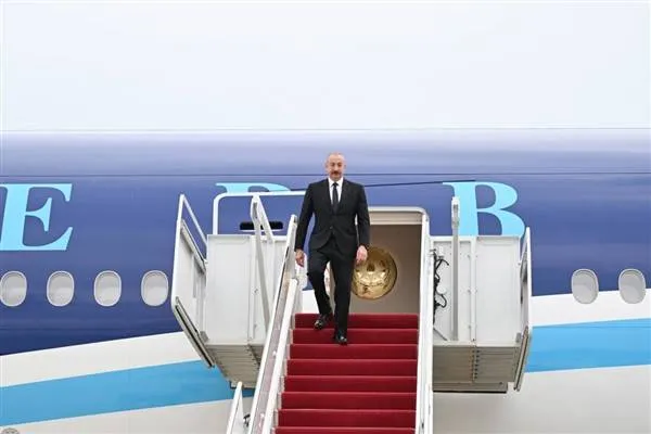 El presidente de Azerbaiyán, Aliyev, en Estados Unidos