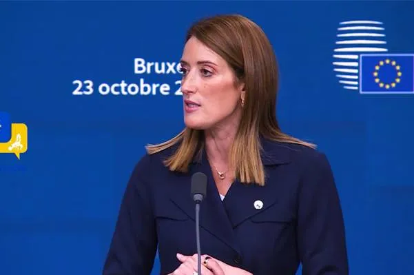 Metsola: Ukraine needs this support on the ground right now