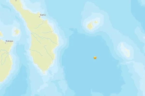Earthquake in Papua New Guinea