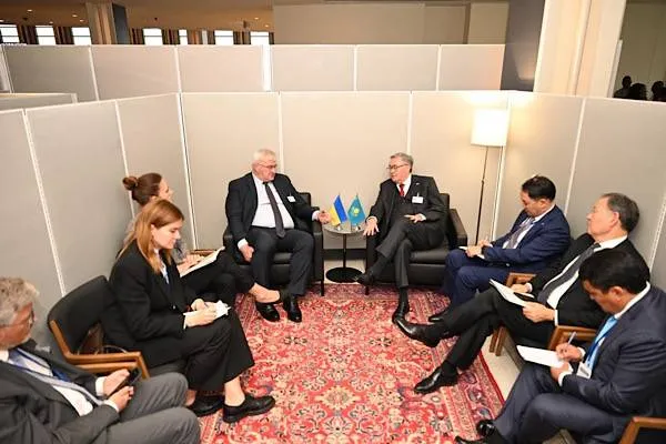 Kazakh Foreign Minister Tileuberdi holds bilateral meetings at UN General Assembly