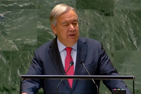 UN Secretary-General Guterres meets with Iraqi Prime Minister al-Sudani