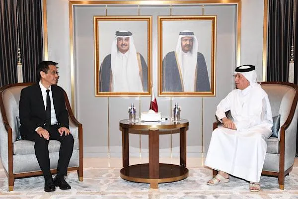 المرخى با سفیر پادشاهی تایلند سوونگسیلپا ملاقات کرد