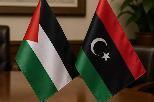 Palestine and Libya discuss bilateral cooperation and support for Palestinians