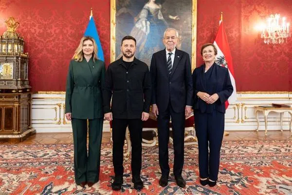 Zelensky meets with Austrian President Van der Bellen