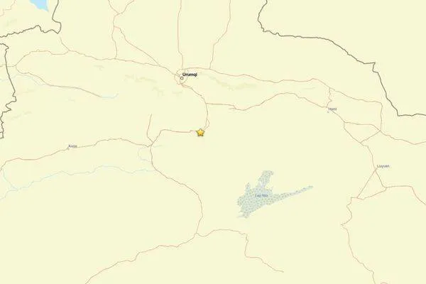 中国发生地震