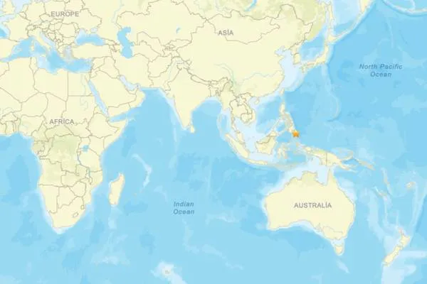 Earthquake in the Philippines