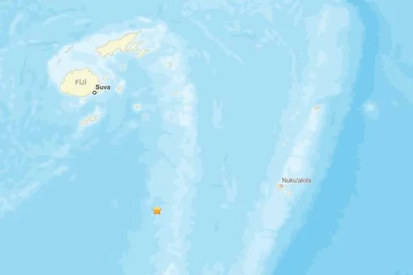 Earthquake in Fiji
