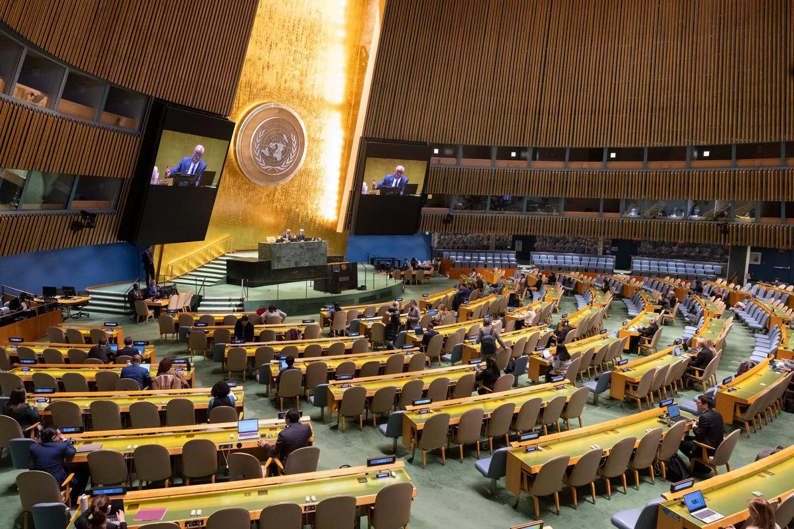 La Asamblea General de la ONU aprueba dos resoluciones sobre Palestina por mayoría