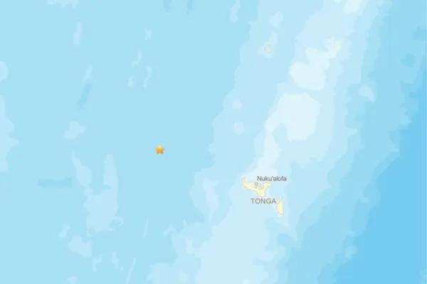 Earthquake in Tonga