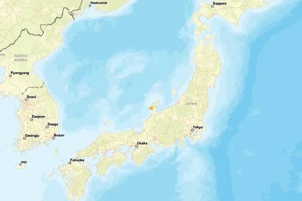 Earthquake in Japan