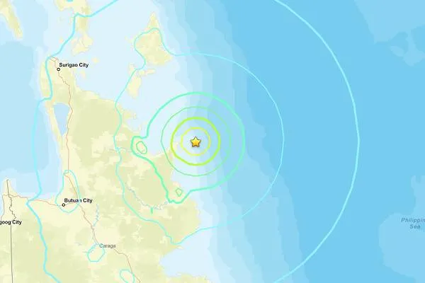 Earthquake in the Philippines