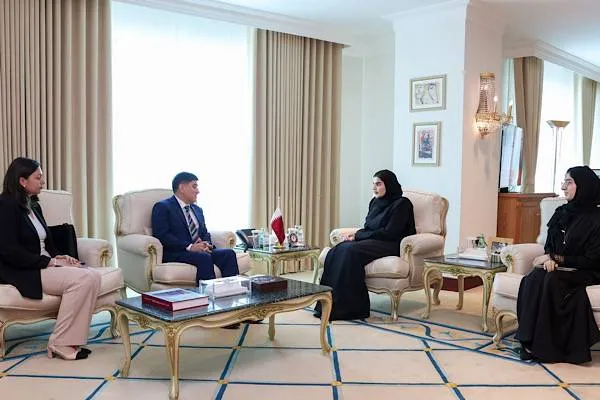 Meeting held in Qatar with Türkiye's Ambassador to Doha Göksu
