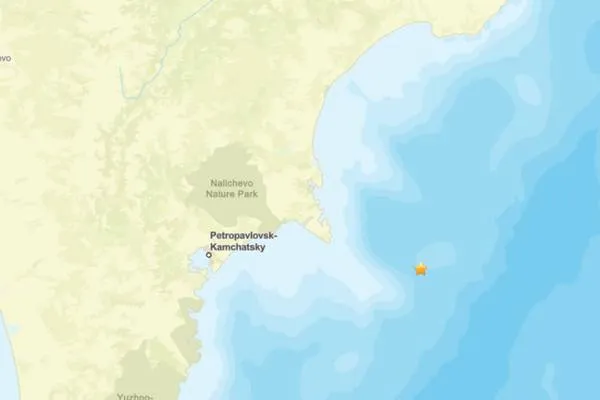 Землетрясение в России