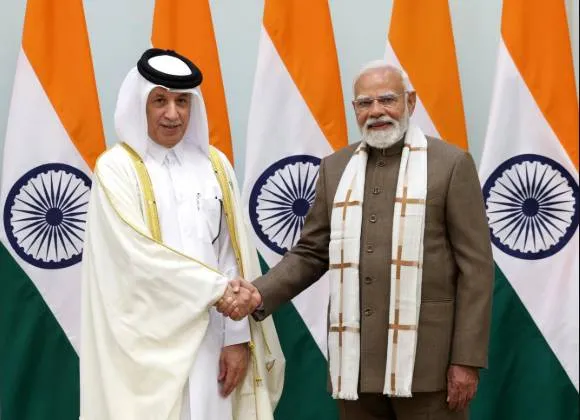 Al Muraikhi, Hindistanê Serokwezîr Modi'ê re gotûbêj kir