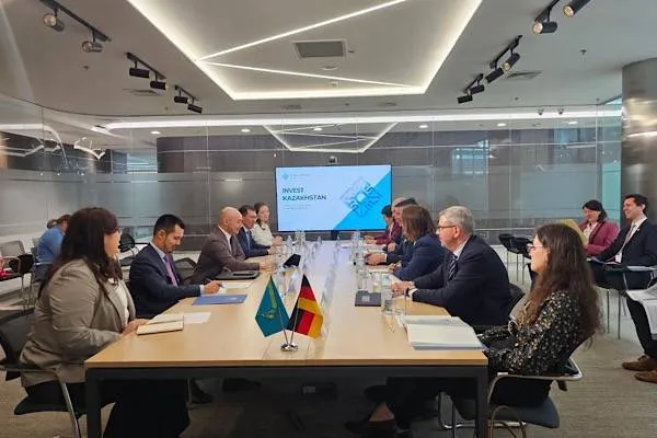 Il viceministro degli Esteri del Kazakistan Kuantyrov ha incontrato Beiswenger