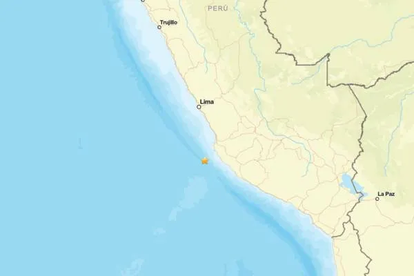 Earthquake in Peru