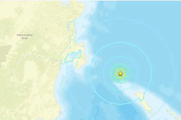 Earthquake in Russia