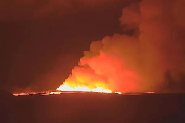 Nueva erupción volcánica en Islandia