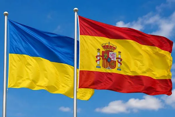Ukrainian Foreign Minister Sybiha speaks with Spanish counterpart Albares